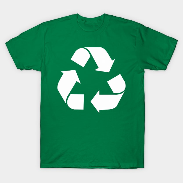 White Reduce, Reuse, Recycle, Repurpose, living green T-Shirt by LittleBean